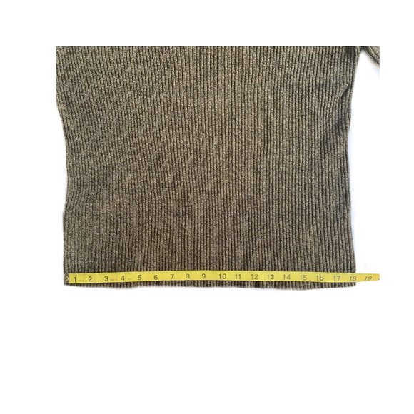 White Stag Ribbed V-Neck Long Sleeve Sweater Women’s Size Large - Picture 5 of 10